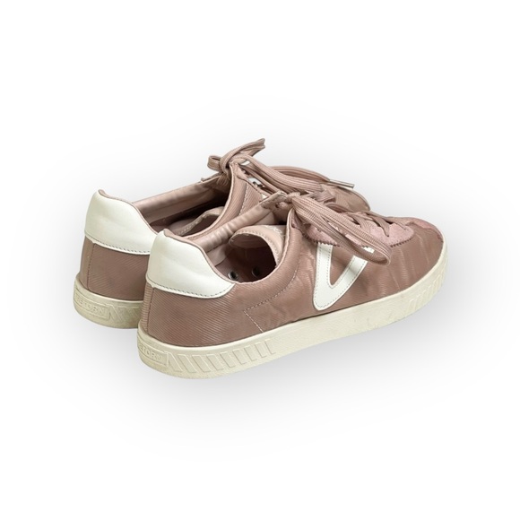 Tretorn ☀︎ ︎Camden 4 Nylon Fashion Athletic Sneakers ☀︎︎ Metallic Pink ☀︎ 9M ☀︎ - Picture 3 of 16